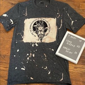 Witches bleached tee